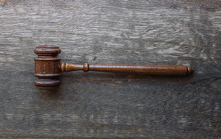 image of a judge's gavel