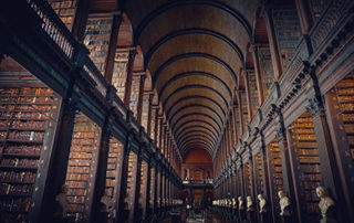 Image of a large legal library